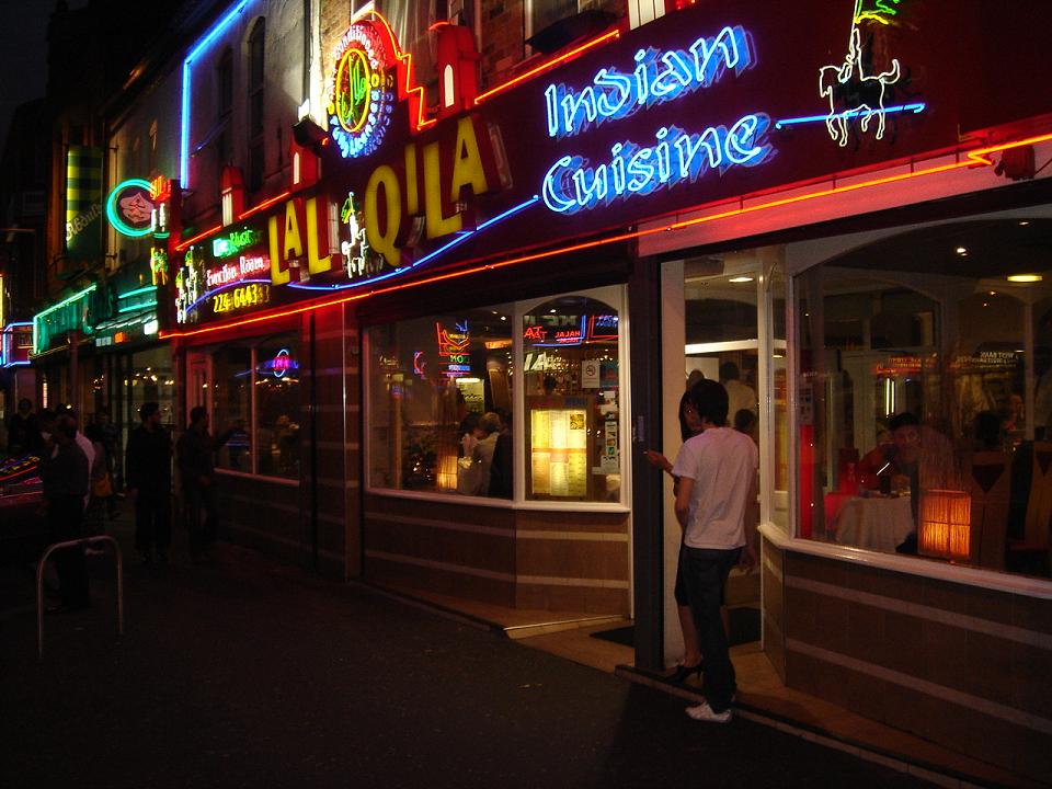 Confessions Of A Wino Blog Archive Manchester s Curry Mile