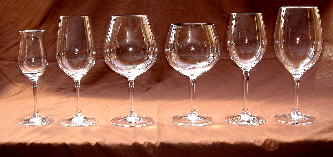 The usual suspects - my entire range of glasses