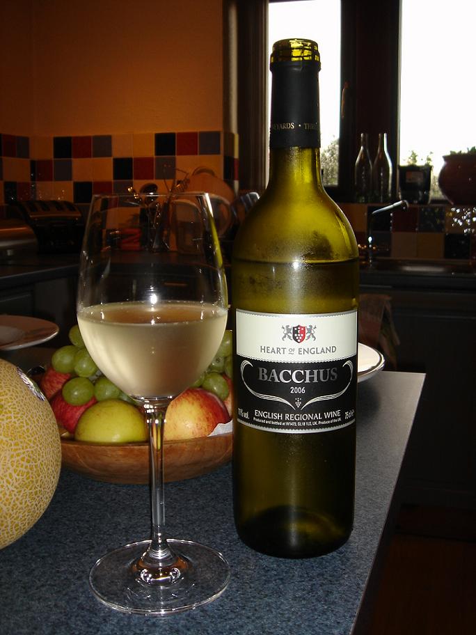 Bacchus next to a bowl of fruit….for some reason