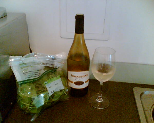 Fetch my wheelchair fella, oh no that’s Ironside stupid! Ironstone next to a bag of salad (for some reason)