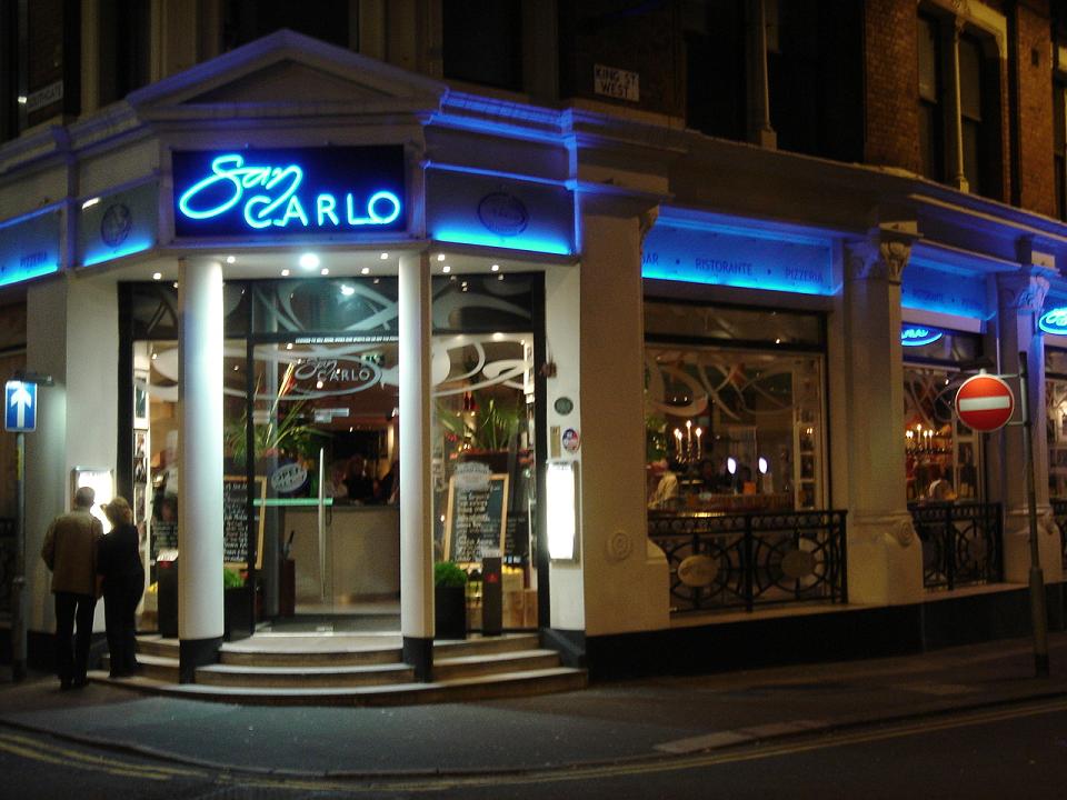 San Carlo - no entry for minor celebs