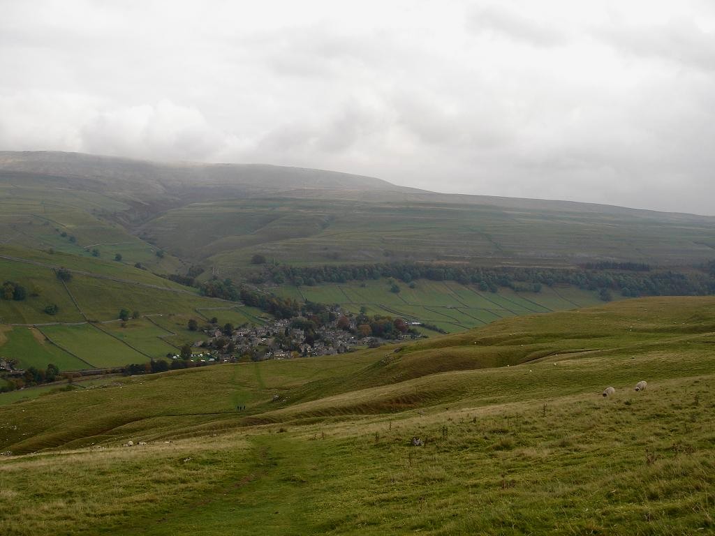 Kettlewell nestling in the hills