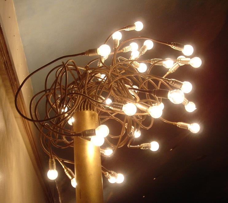 Medusa inspired light fittingsâ€¦