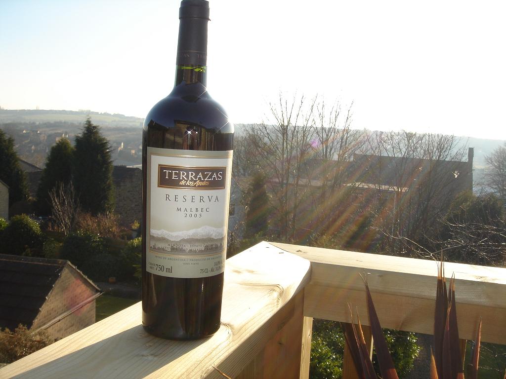 On the terrace (or balcony) - Malbec