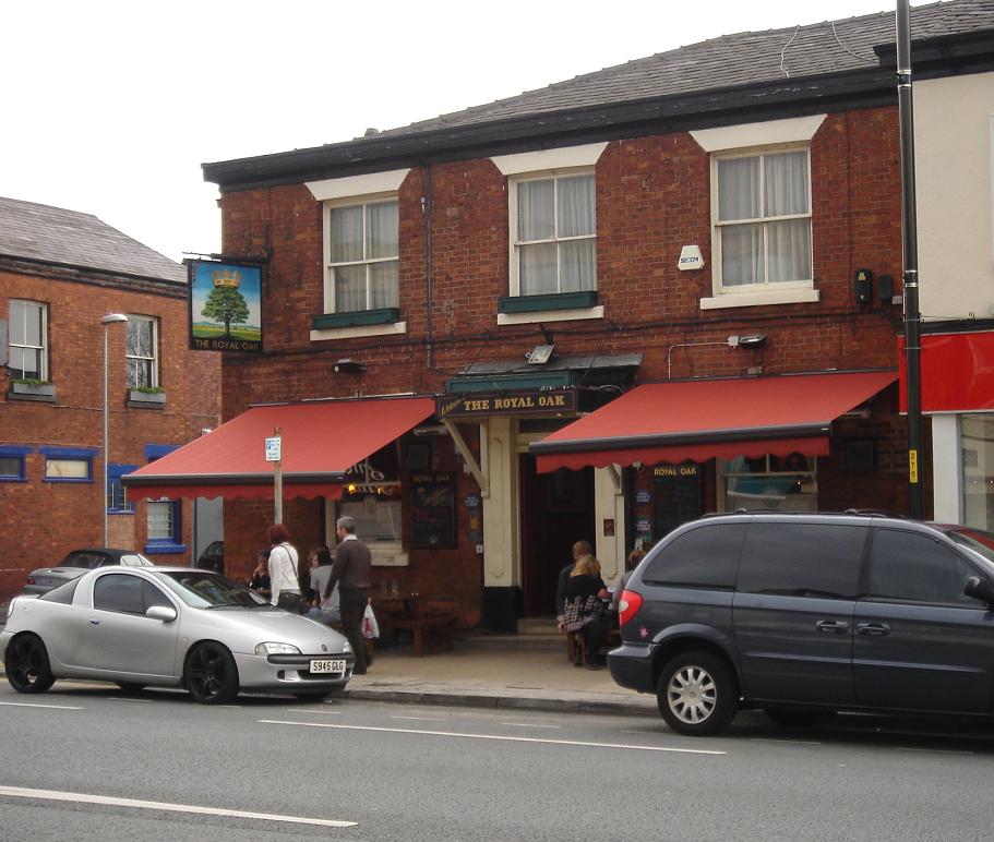 The world famous Royal Oak, Didsbury (or used to be)