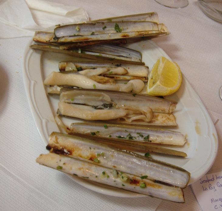 Sharp wit and razor clams