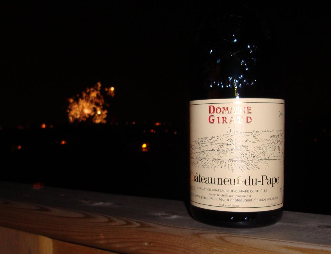 Giraud and some fireworks