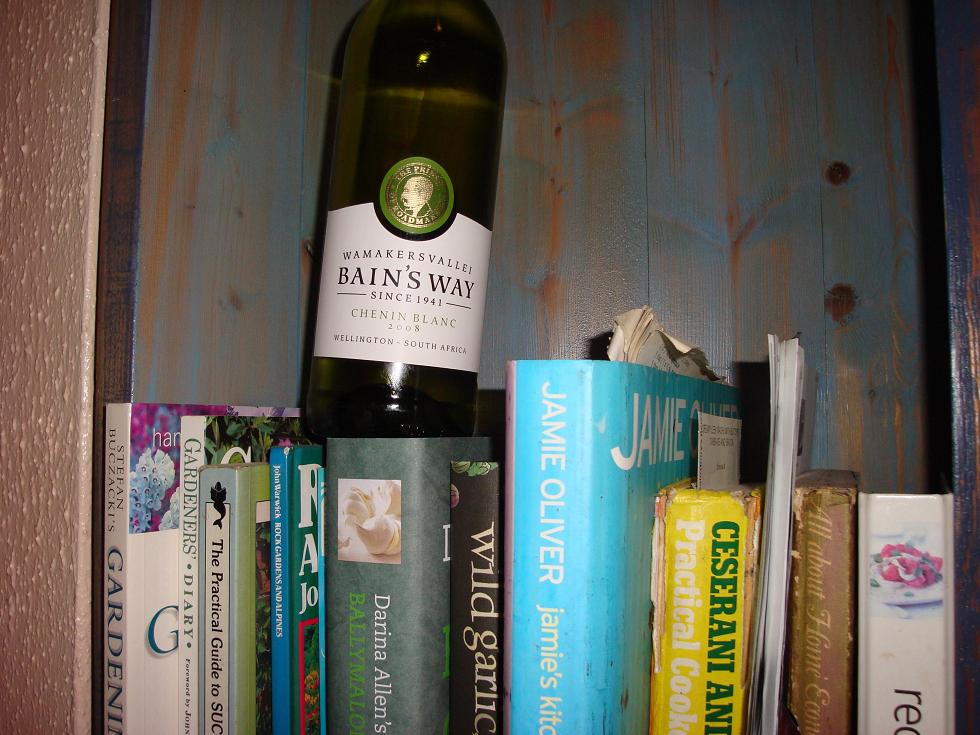 Bain's Way and some cookery books.....for some reason Bain's Way and some cookery books.....for some reason
