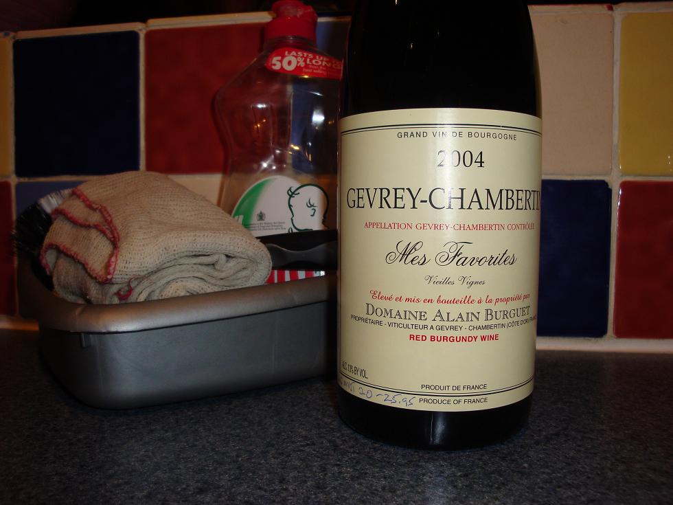 Gevrey and some fairy liquid...for some reason