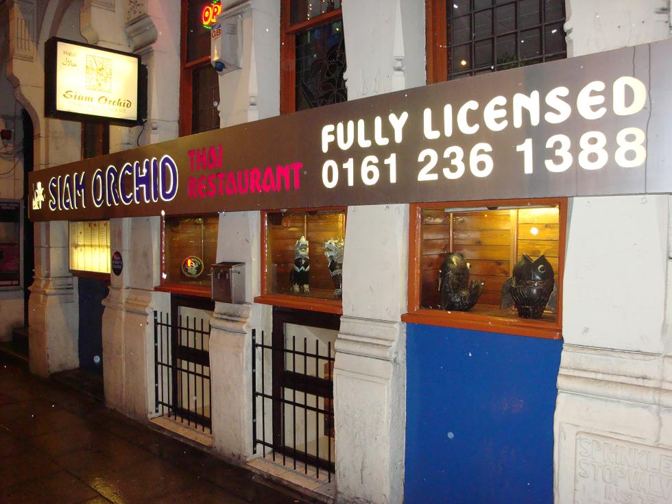 Siam Orchid, Manchester's first Thai