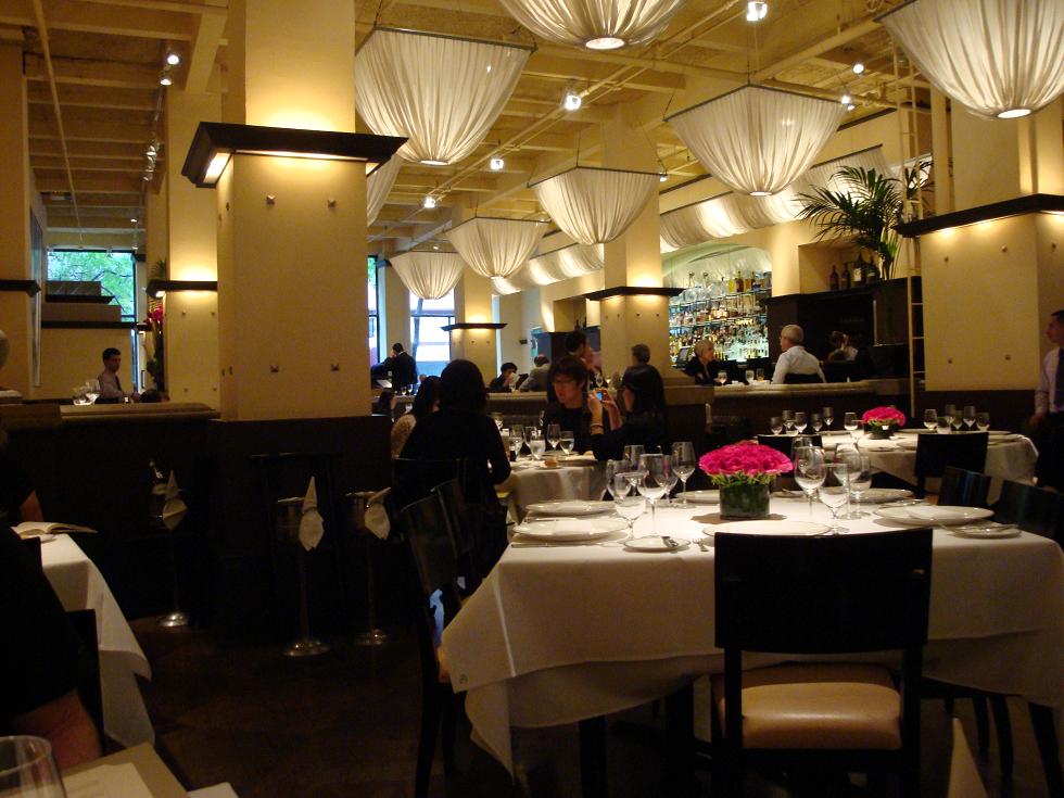 Gotham Grill's generous and solid interior