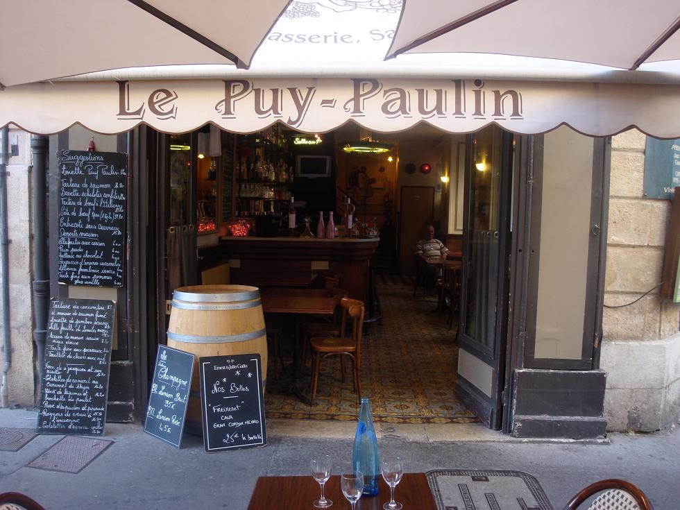 Puy-Paulin...and no lentils, please