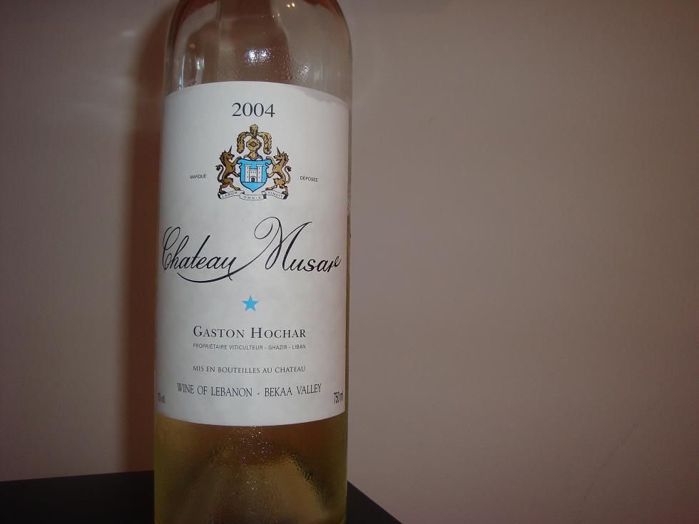 Chateau Musar...no circumflexion here