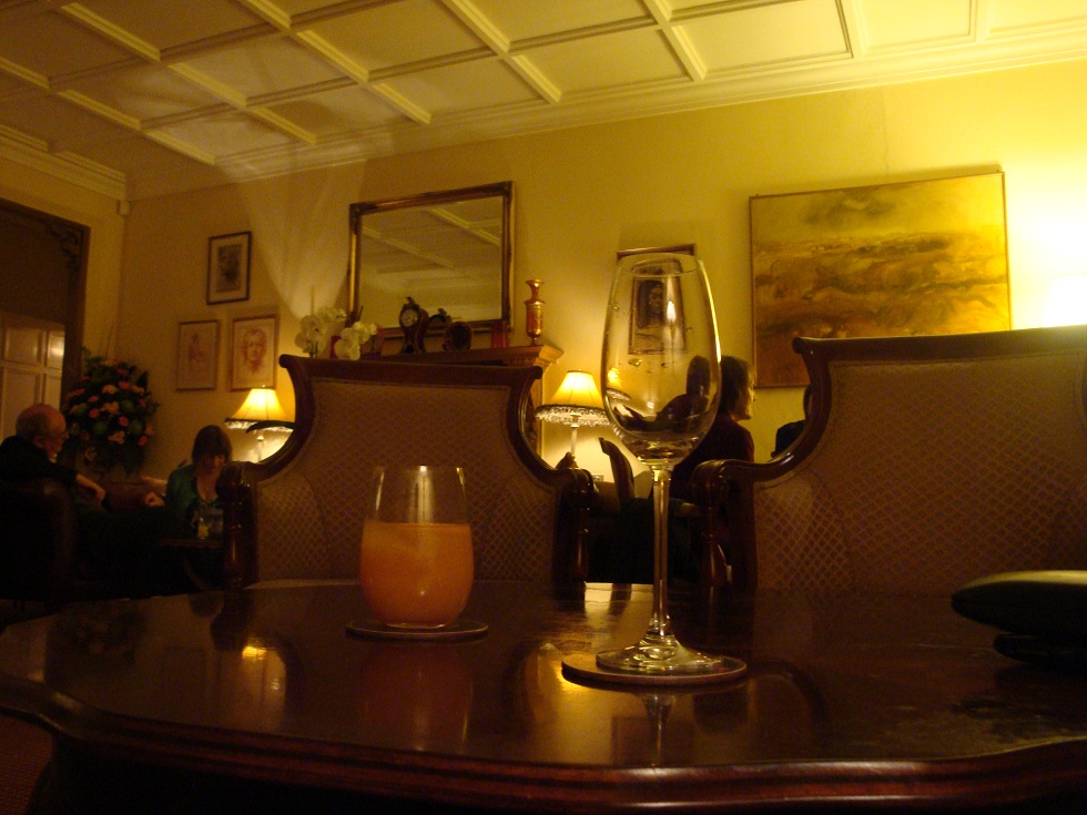 Sharrow Bay Champagne, empty...for some reason