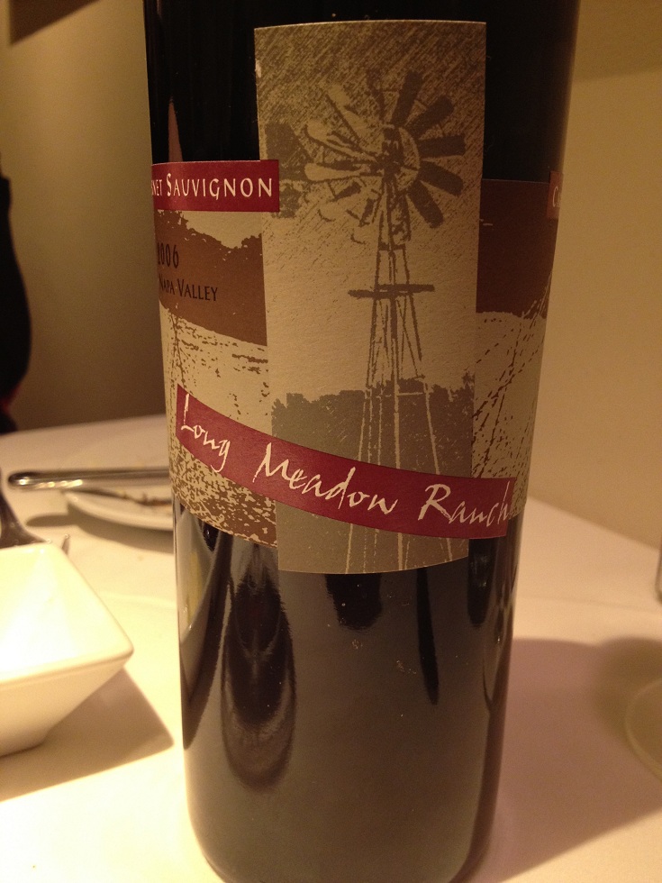 Long Meadow Ranch, 2006 Cabernet
