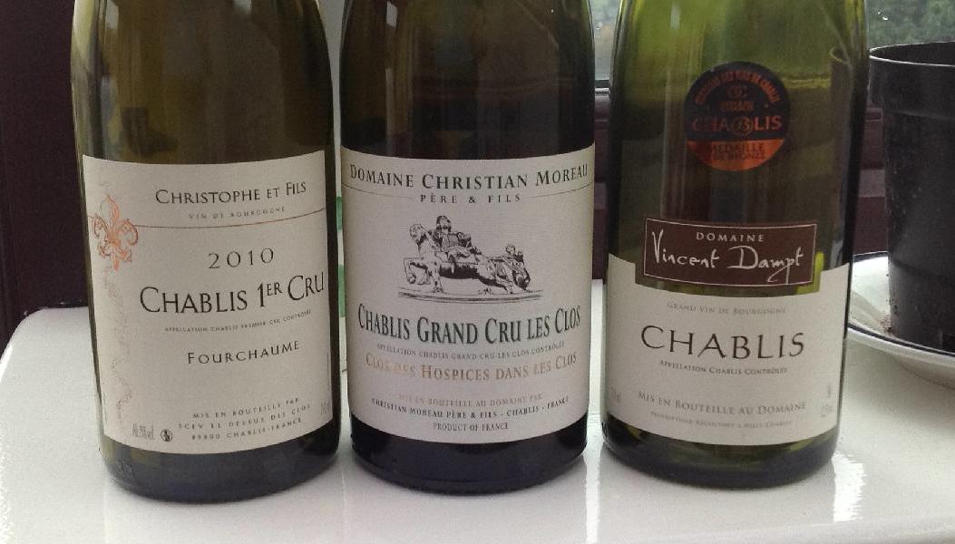 Usual suspects - Chablis line up