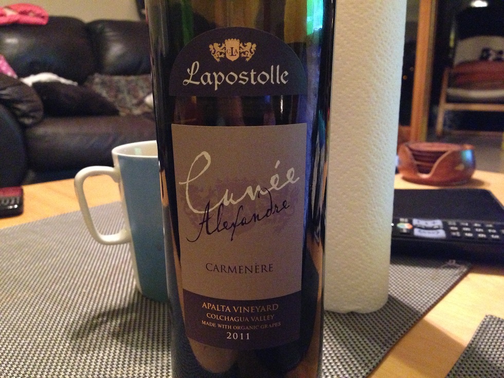 Lapostolle....for some reason Lapostolle....for some reason