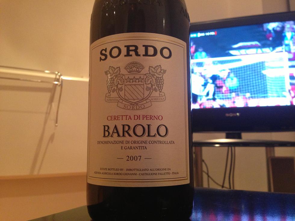 Sordo Barolo. And England beating Poland to qualify for the 2014 World Cup...for some reason